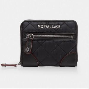 EUC MZ Wallace Crosby Mini Wallet in Black